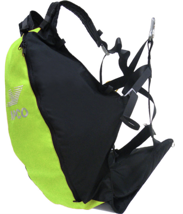 kiting harness lime green